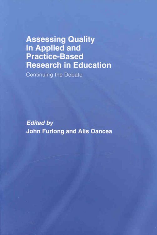 Produktbild: Assessing quality in applied and practice-based research in