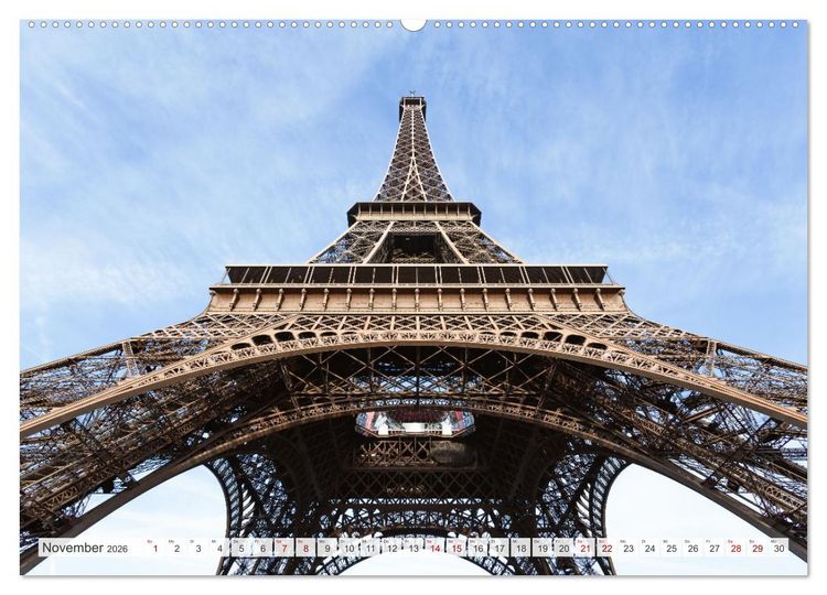 Produktbild: Paris - La Ville Lumi&egrave;re (hochwertiger Premium Wandkalender 2026 DIN A2 quer), Kunstdruck in Hochglanz