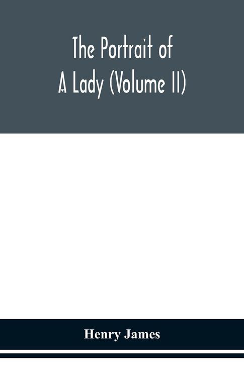 Produktbild: The Portrait Of A Lady (Volume Ii)