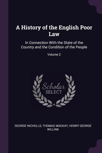 Produktbild: Hist Of The English Poor Law