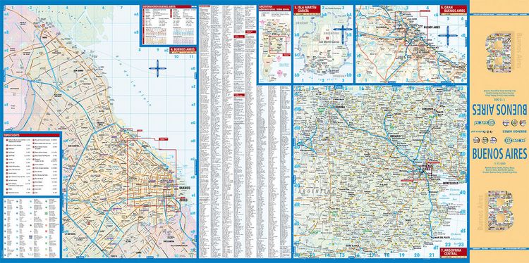 Produktbild: Buenos Aires, Borch Map