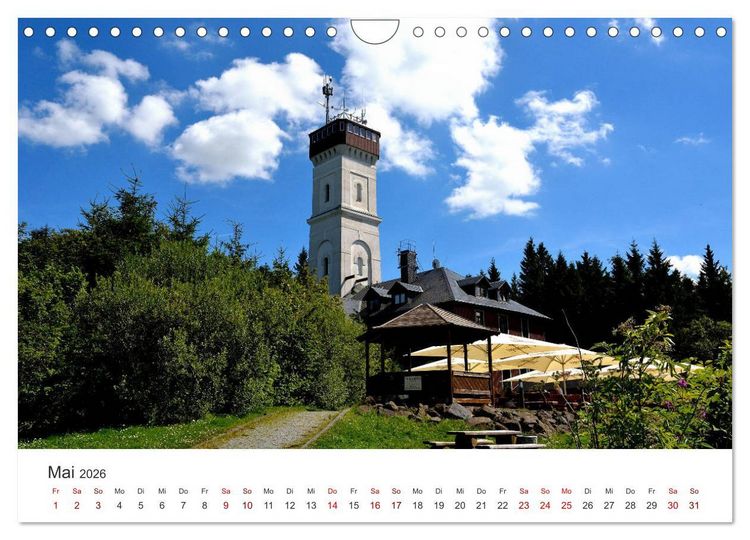 Produktbild: Annaberg - Hauptstadt des Erzgebirges (Wandkalender 2026 DIN A4 quer), CALVENDO Monatskalender