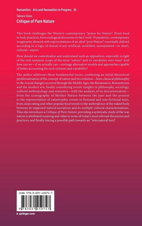 Produktbild: Critique of Pure Nature