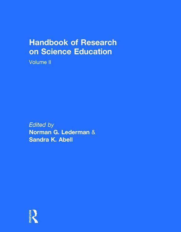 Produktbild: Handbook of Research on Science Education, Volume II