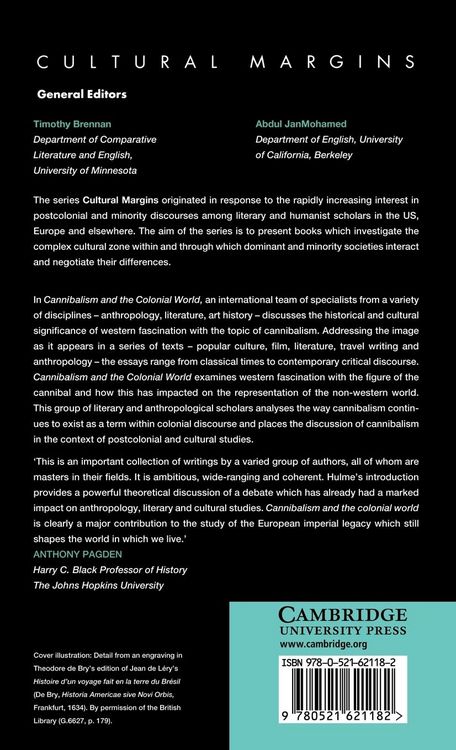 Produktbild: Cannibalism and the Colonial World