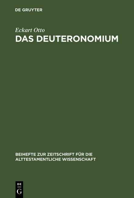 Produktbild: Das Deuteronomium