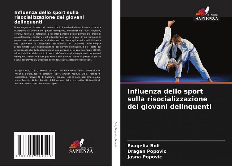 Produktbild: Influenza dello sport sulla risocializzazione dei giovani delinquenti