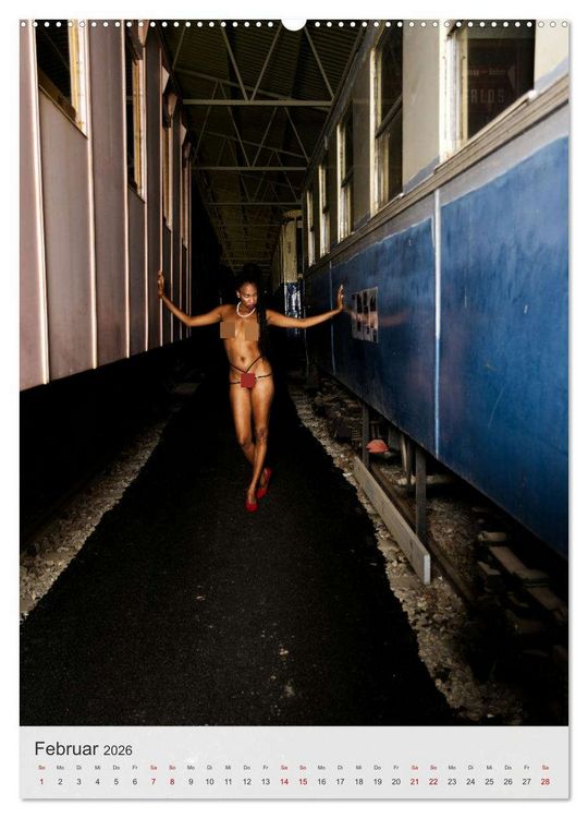 Produktbild: Sexy Bahnfahrt (hochwertiger Premium Wandkalender 2026 DIN A2 hoch), Kunstdruck in Hochglanz