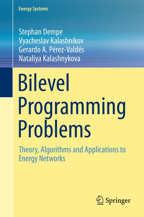 Produktbild: Bilevel Programming Problems