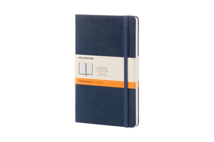Produktbild: Moleskine Notizbuch, Large/A5, Liniert, Fester Einband, Saphir