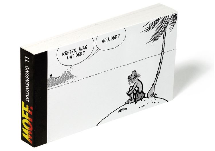 Produktbild: MOFF. Daumenkino Nr. 11 - Einsame Insel