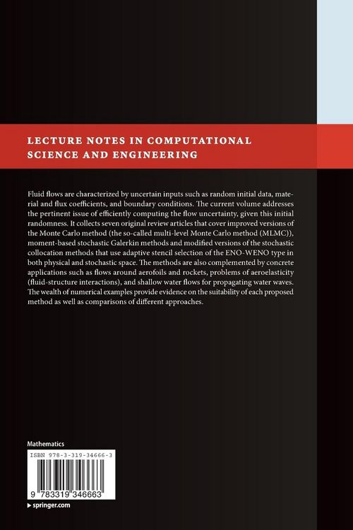 Produktbild: Uncertainty Quantification in Computational Fluid Dynamics