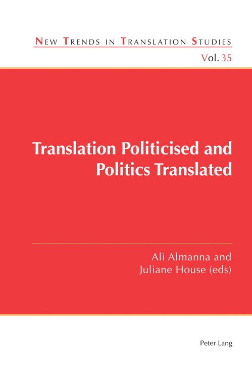 Produktbild: Translation Politicised and Politics Translated