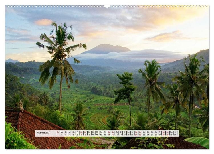Produktbild: Bali - Faszination Indonesien (Wandkalender 2027 DIN A2 quer), CALVENDO Monatskalender
