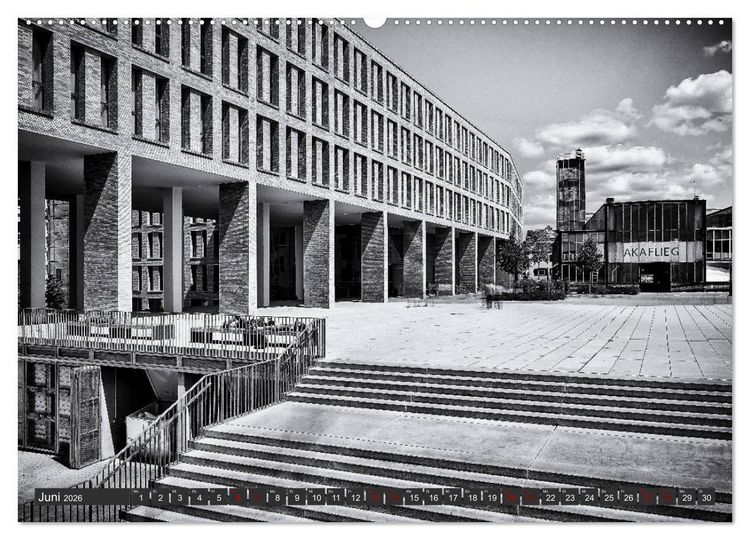 Produktbild: Ein Blick auf Darmstadt (hochwertiger Premium Wandkalender 2026 DIN A2 quer), Kunstdruck in Hochglanz