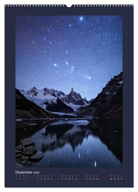 Produktbild: Patagonien: Sehnsuchtsziel am Ende der Welt (hochwertiger Premium Wandkalender 2026 DIN A2 hoch), Kunstdruck in Hochglanz