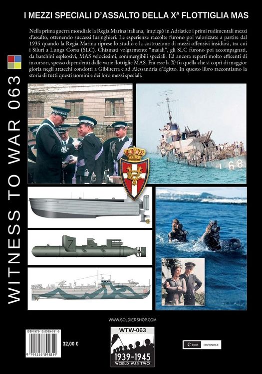 Produktbild: I mezzi d'assalto della X Flottiglia MAS della Regia Marina