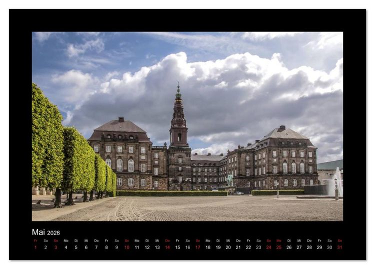 Produktbild: Kopenhagen (Tischkalender 2026 DIN A5 quer), CALVENDO Monatskalender