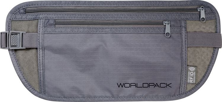 Produktbild: WORLDPACK Bauchtasche, hellgrau