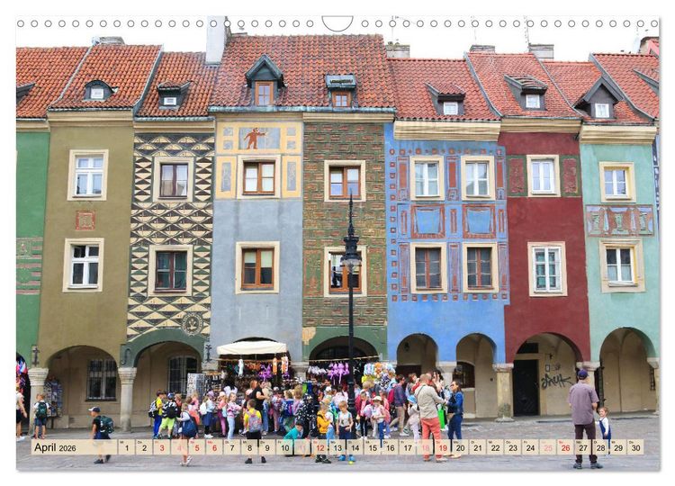 Produktbild: Posen - Traumhaftes Reiseziel in Polen (Wandkalender 2026 DIN A3 quer), CALVENDO Monatskalender