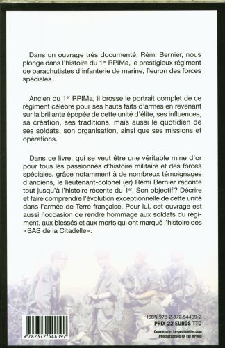 Produktbild: Histoire du 1er RPIMa : le R&eacute;giment d'exception des forces sp&eacute;ciales
