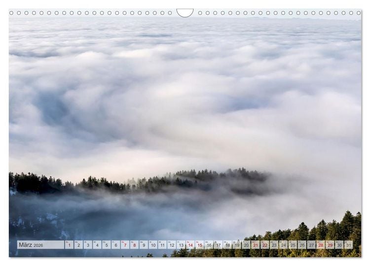 Produktbild: Entlang der Schwarzwald-Hochstra&szlig;e (Wandkalender 2026 DIN A3 quer), CALVENDO Monatskalender