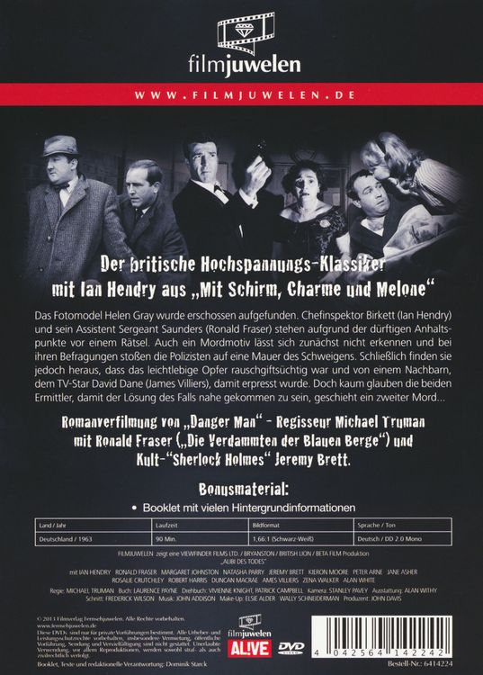 Produktbild: Alibi des Todes - Schlagzeile: Mord!/Filmjuwelen