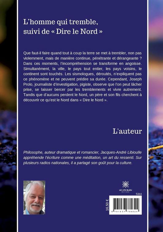 Produktbild: L'homme qui tremble, suivi de Dire le Nord