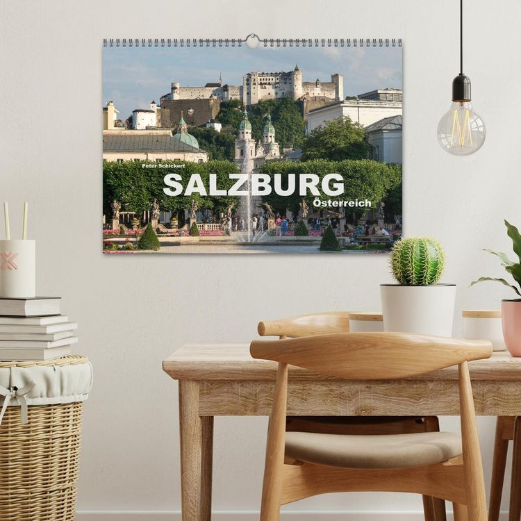 Produktbild: Salzburg - &Ouml;sterreich (Wandkalender 2026 DIN A3 quer), CALVENDO Monatskalender