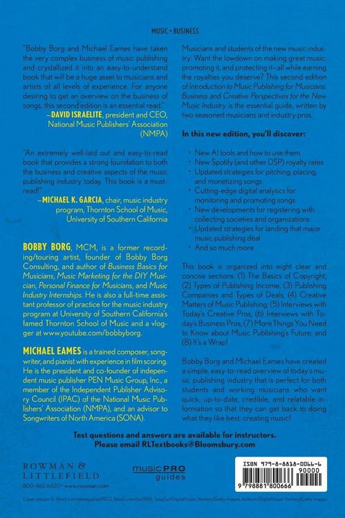 Produktbild: Introduction to Music Publishing for Musicians