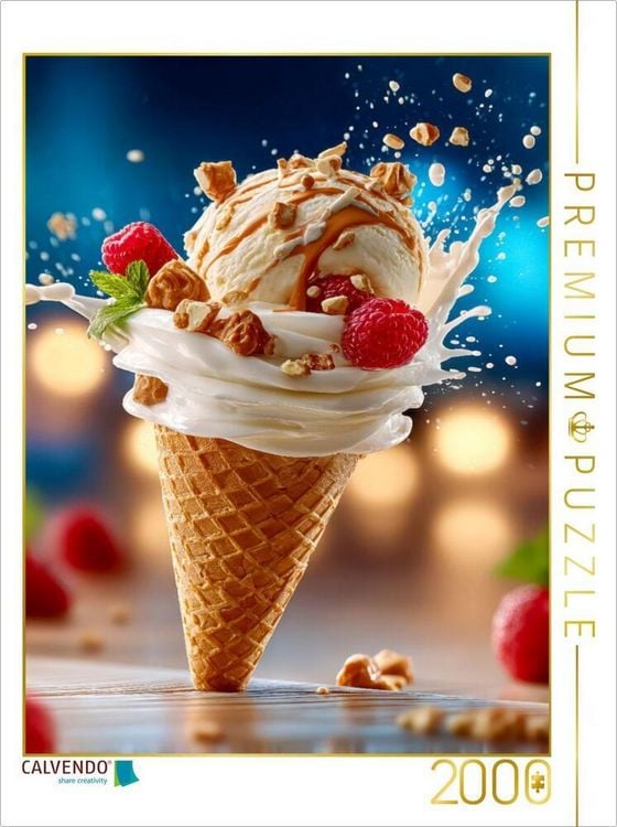 Produktbild: CALVENDO Puzzle Hier dreht sich alles um Eis | 2000 Teile Lege-Gr&ouml;&szlig;e 90x67cm Foto-Puzzle f&uuml;r gl&uuml;ckliche Stunden