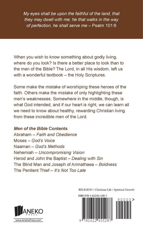 Produktbild: Men of the Bible (Annotated, Updated)