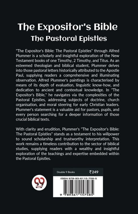 Produktbild: The Expositor's Bible The Pastoral Epistles