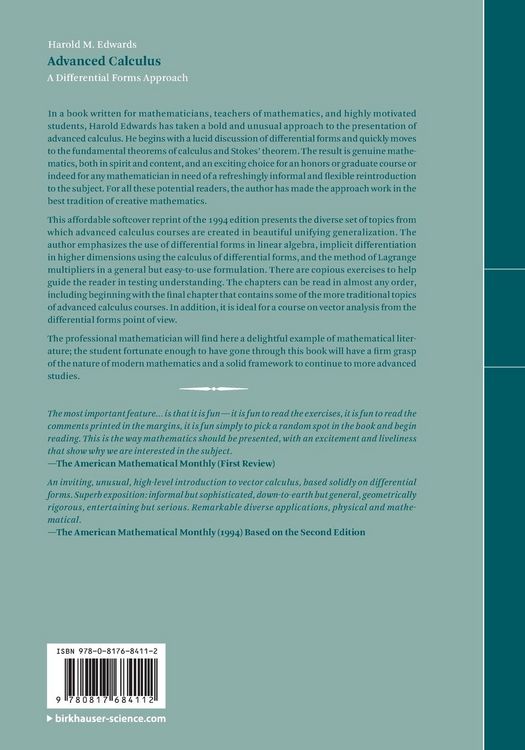 Produktbild: Advanced Calculus