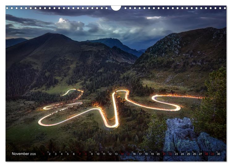 Produktbild: Zwischen Berg und Tal (Wandkalender 2026 DIN A3 quer), CALVENDO Monatskalender