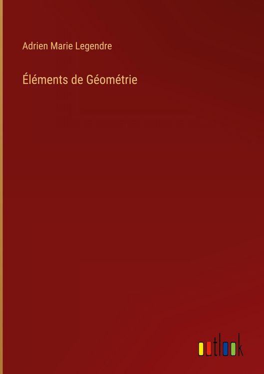 Produktbild: &Eacute;l&eacute;ments de G&eacute;om&eacute;trie