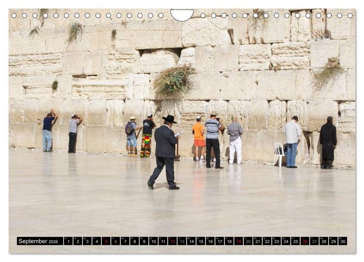 Produktbild: Jerusalem - die Goldene Stadt (Wandkalender 2026 DIN A4 quer), CALVENDO Monatskalender
