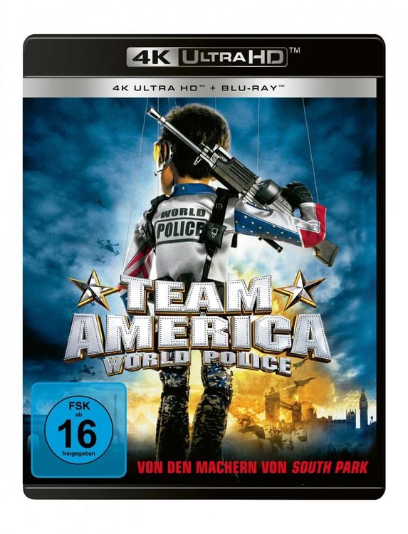 Produktbild: Team America: World Police (4K Ultra HD) + (Blu-ray)