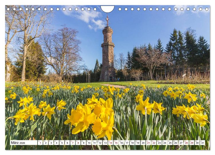 Produktbild: Freudenstadt im Schwarzwald - Wandkalender (Wandkalender 2026 DIN A4 quer), CALVENDO Monatskalender