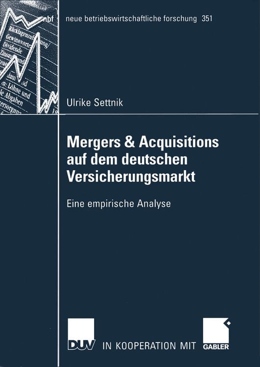 Produktbild: Mergers & Acquisitions auf dem deutschen Versicherungsmarkt