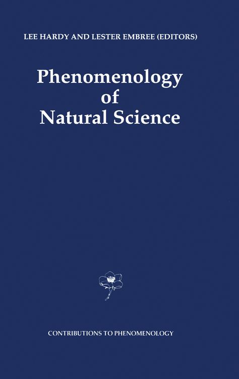Produktbild: Phenomenology of Natural Science