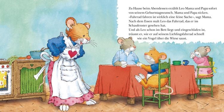 Produktbild: Maxi Pixi 505: Leo Lausemaus lernt Rad fahren