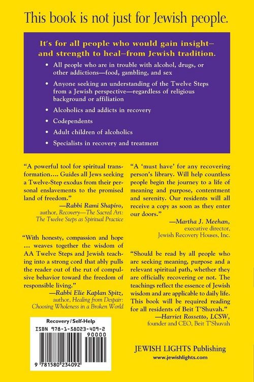 Produktbild: Twelve Jewish Steps to Recovery (2nd Edition)