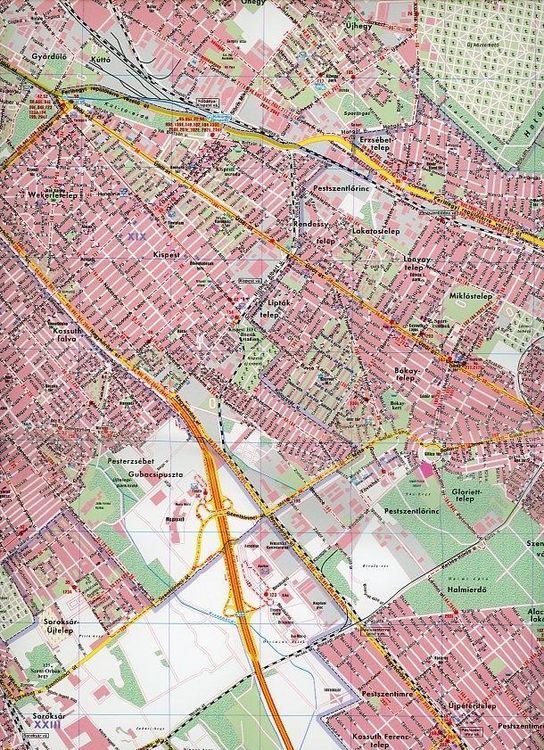 Produktbild: freytag & berndt Stadtplan Budapest 1:27.500