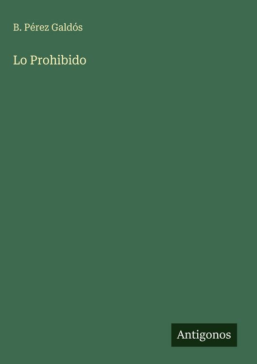 Produktbild: Lo Prohibido