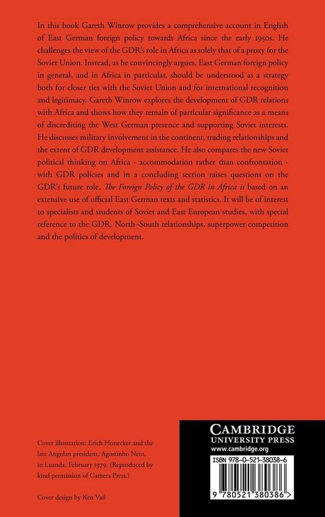 Produktbild: Foreign Policy of the Gdr in a