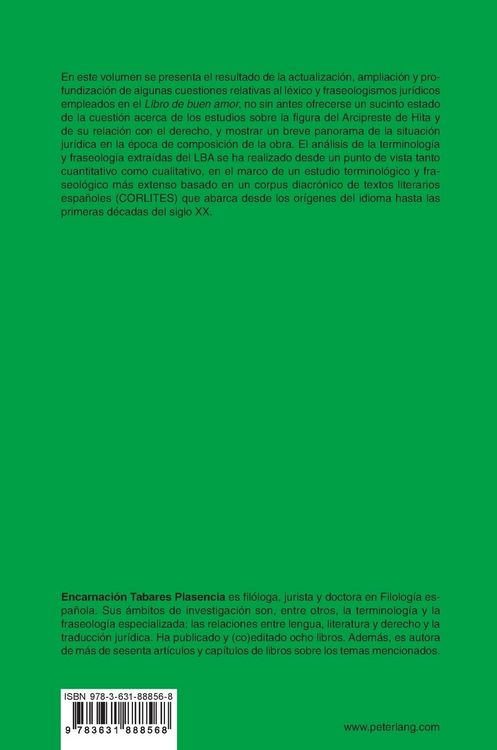 Produktbild: Terminolog&iacute;a Y Fraseolog&iacute;a Jur&iacute;dicas En El Libro De Buen Amor