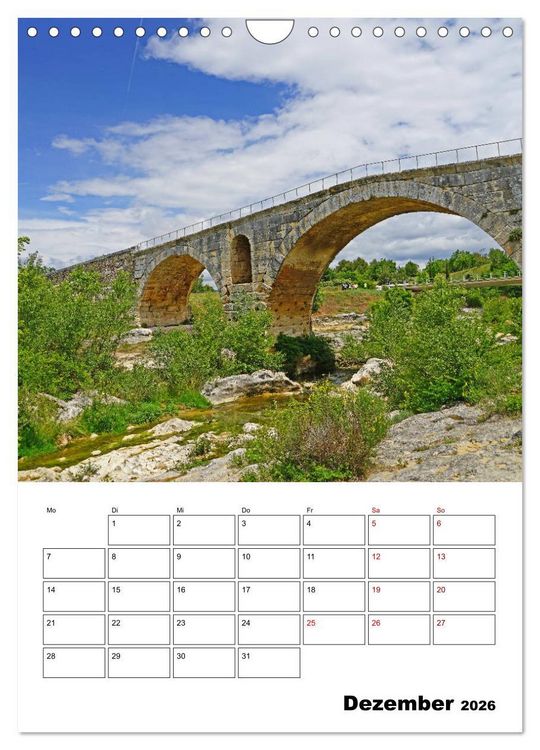 Produktbild: Frankreich erleben (Wandkalender 2026 DIN A4 hoch), CALVENDO Monatskalender