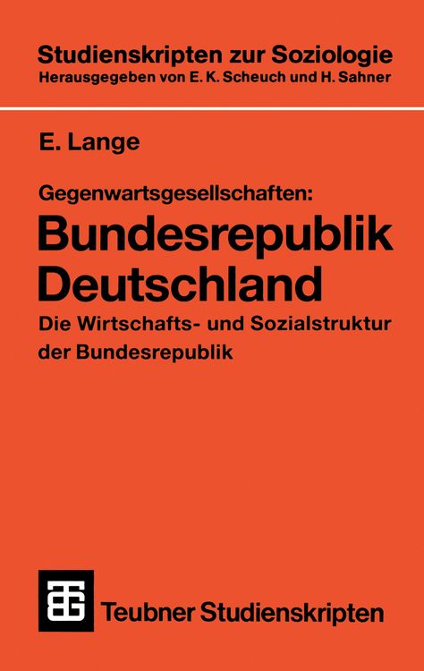 Produktbild: Gegenwartsgesellschaften: Bundesrepublik Deutschland