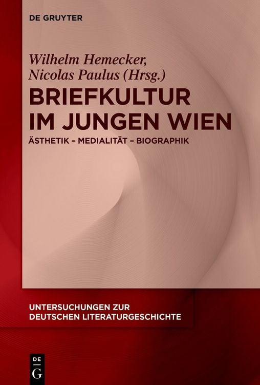 Produktbild: Briefkultur im Jungen Wien